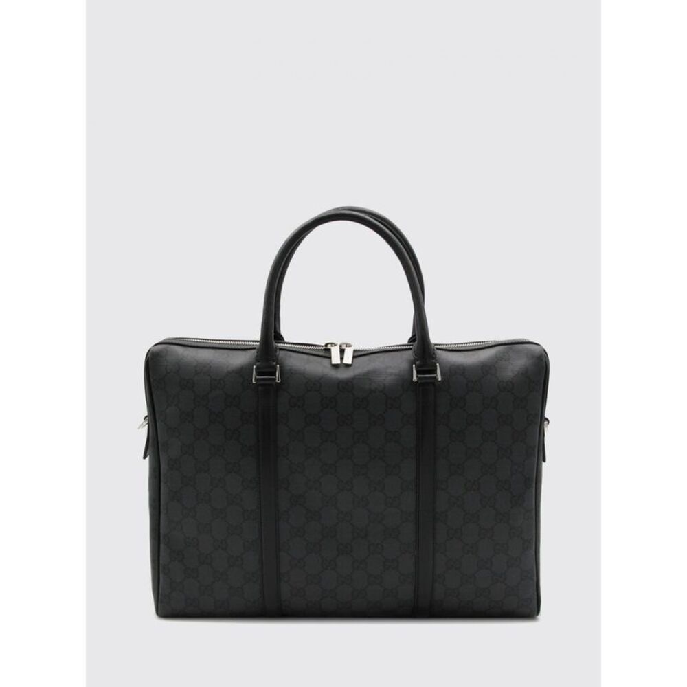 Gucci Men Essence Gg Supreme Monogram Briefcase Gucci